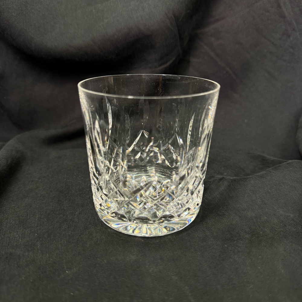 Vintage Waterford Crystal Lismore Old Fashioned 9oz Whiskey Tumbler Lowball